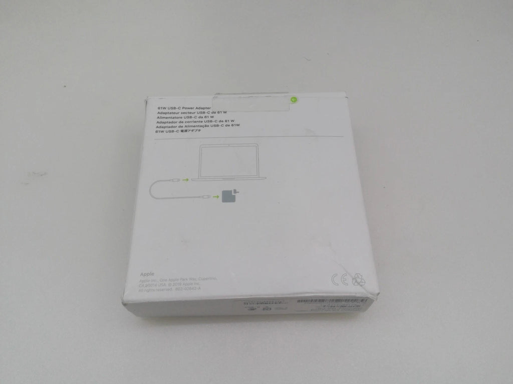 OEM Apple A1947 61W USB-C Power Adapter Wall Charger for MacBook Pro Open box