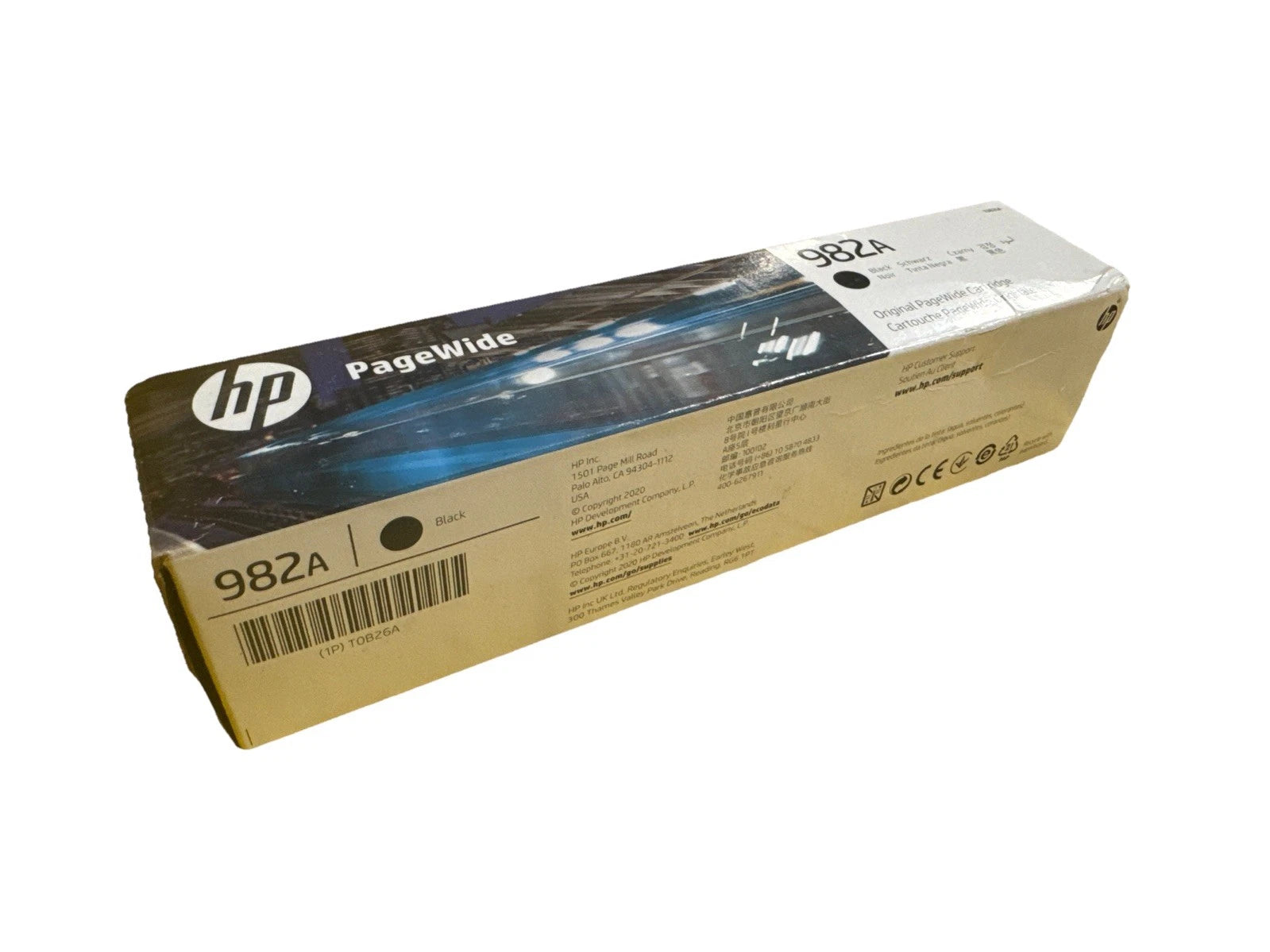 HP 982A T0B26A High Yield Black PageWide Ink Cartridge