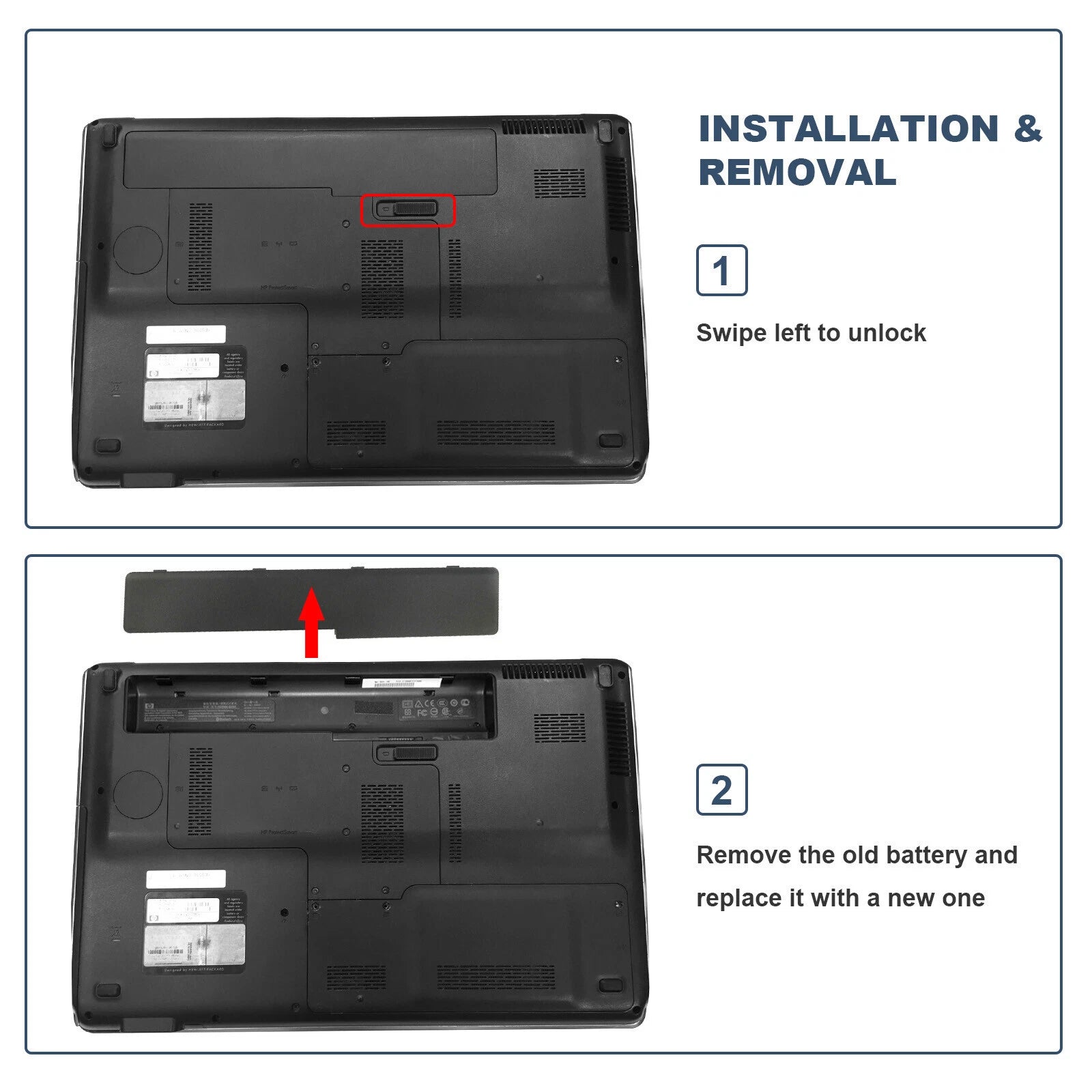 8Cell Battery for HP Pavilion DV7-1000 464059-141 HSTNN-IB75 480385-001 Laptop O