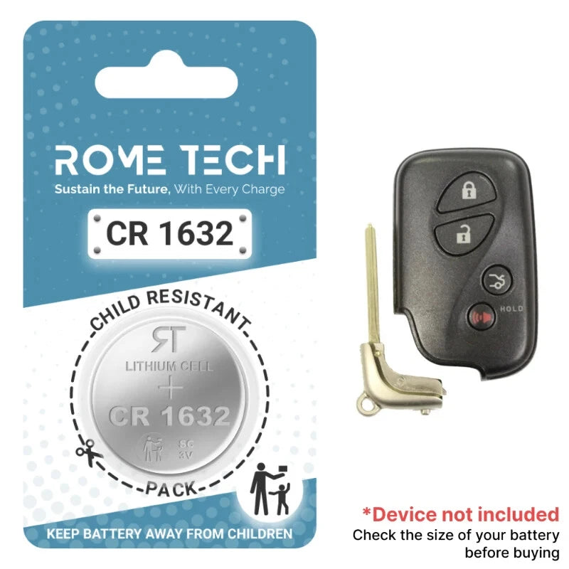 Key Fob Battery Replacement for Lexus IS CV 2013 2012 2011