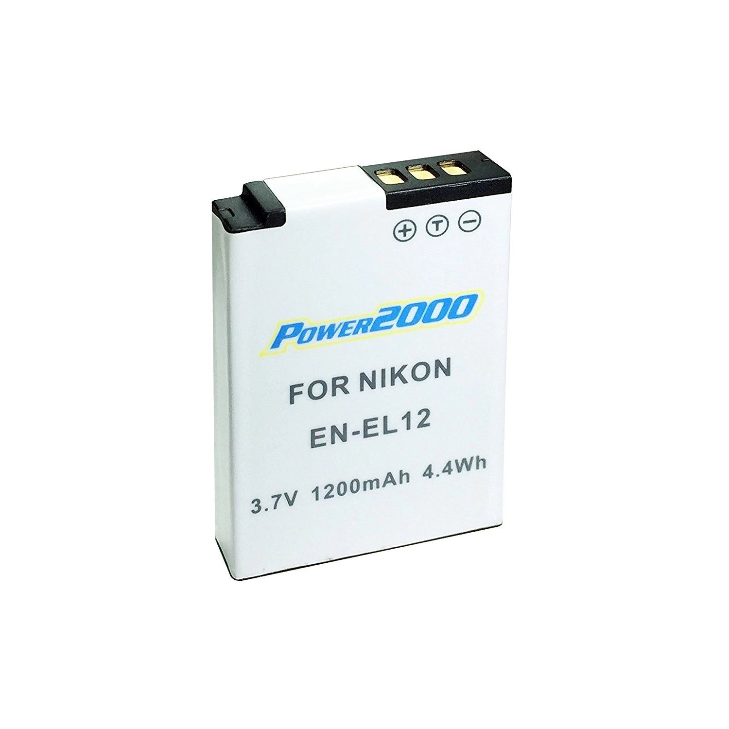 Power2000 EN-EL12 Battery for Nikon Coolpix W300 S9900 S9300 AW310 P330 P340 S31
