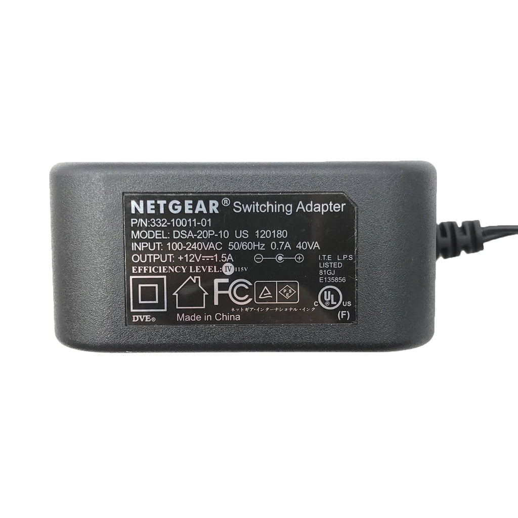 NEW Genuine Netgear AC/DC Adapter 12V for Netgear WAX202 WiFi 6 Gigabit Router