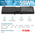 59Wh Battery C41-N550 For ASUS N550 N550JA N550JV N550J N550JK Q550L Q550LF G550