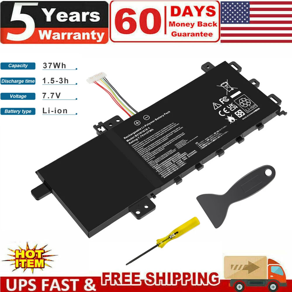 New C21N1818 B21N1818-1 Battery for Asus X512UF X512FB X512FA X712UA 2ICP7/54/83