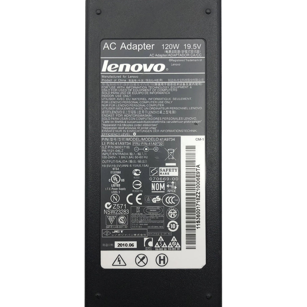NEW OpenBox Original Lenovo 120W AC Adapter PA-1121-04LA Charger ADP-120LH 19.5V