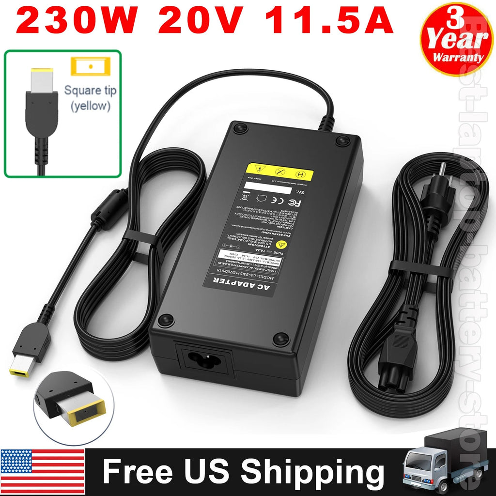 230W AC Adapter Charger for Lenovo Legion 5 7 5P C7 S7 Y540 Y545 Y7 ADL230NDC3A