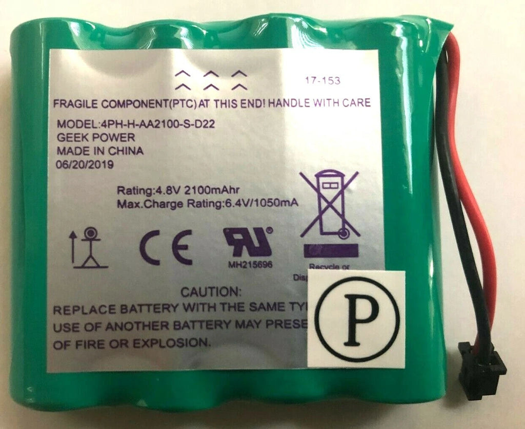 Brand New DSC BATT2148V 4PH-H-AA2100-S-D22 Back Up Battery WS4920HE WTK5504 2019