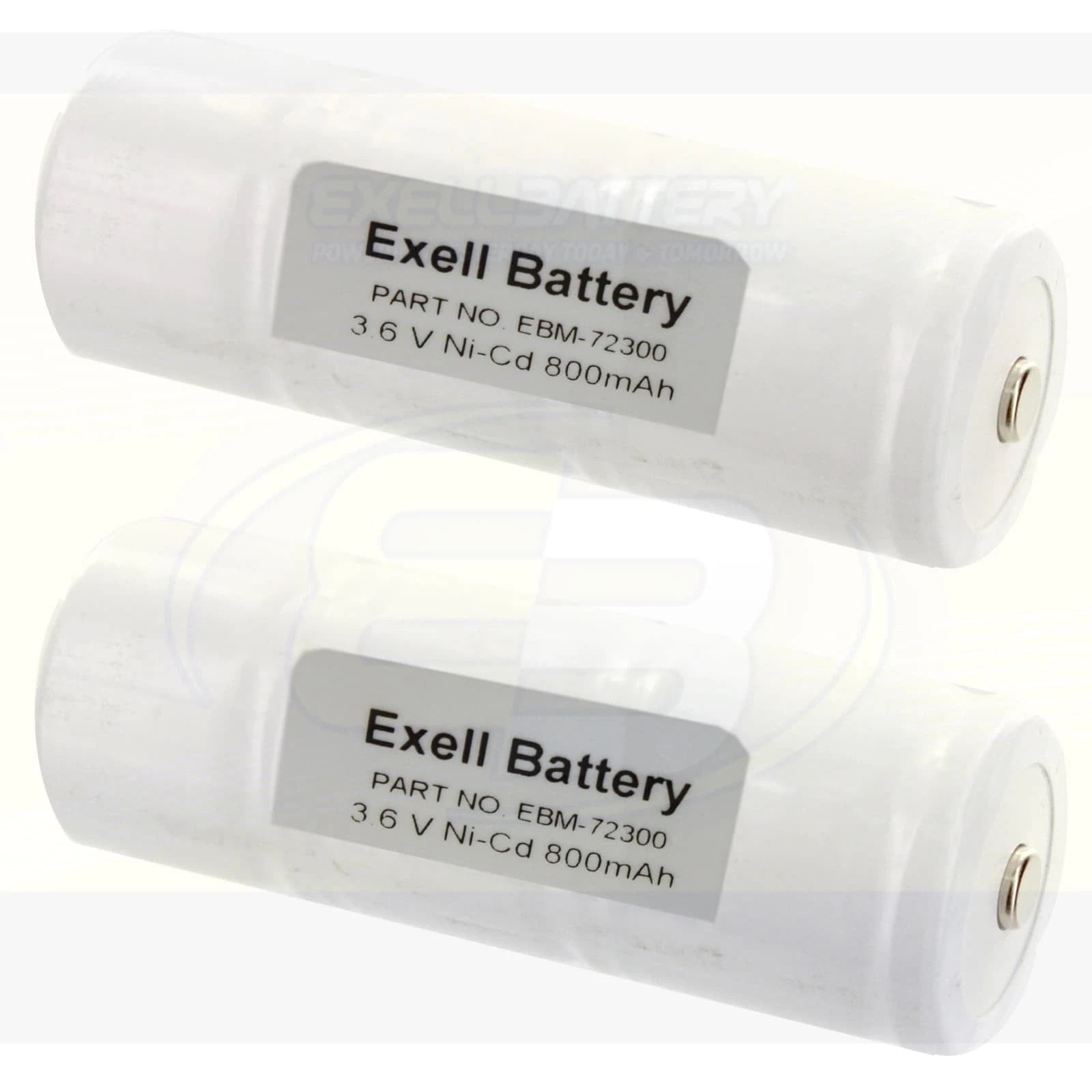 2pc MED Battery Fits Otoscopes O'donnell 7334, Powertron N1052, R&D 5224