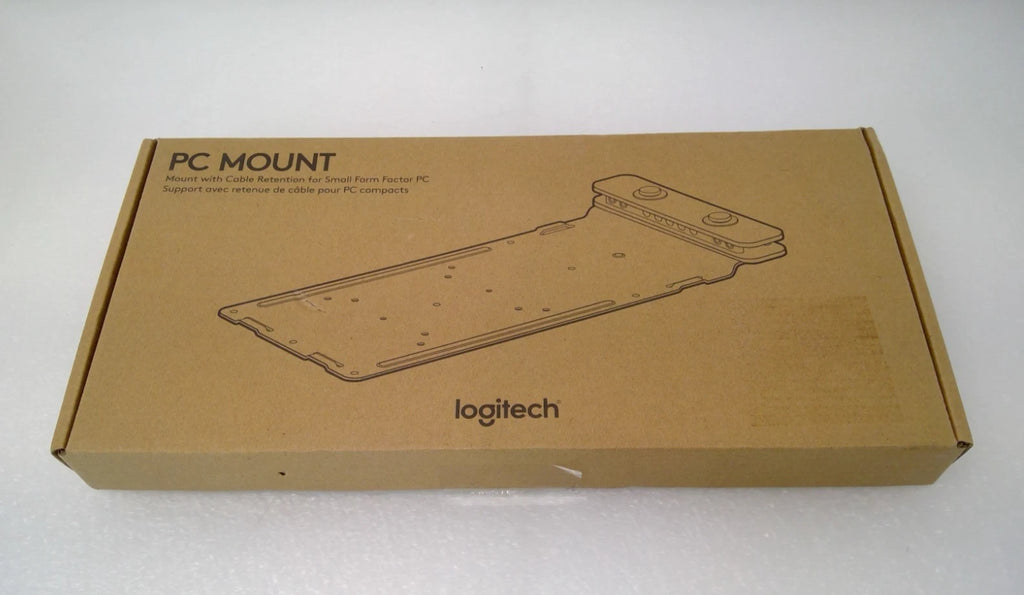 NEW Logitech PC Mount Bracket 952-000097 W Cable Retention for Small Form PC