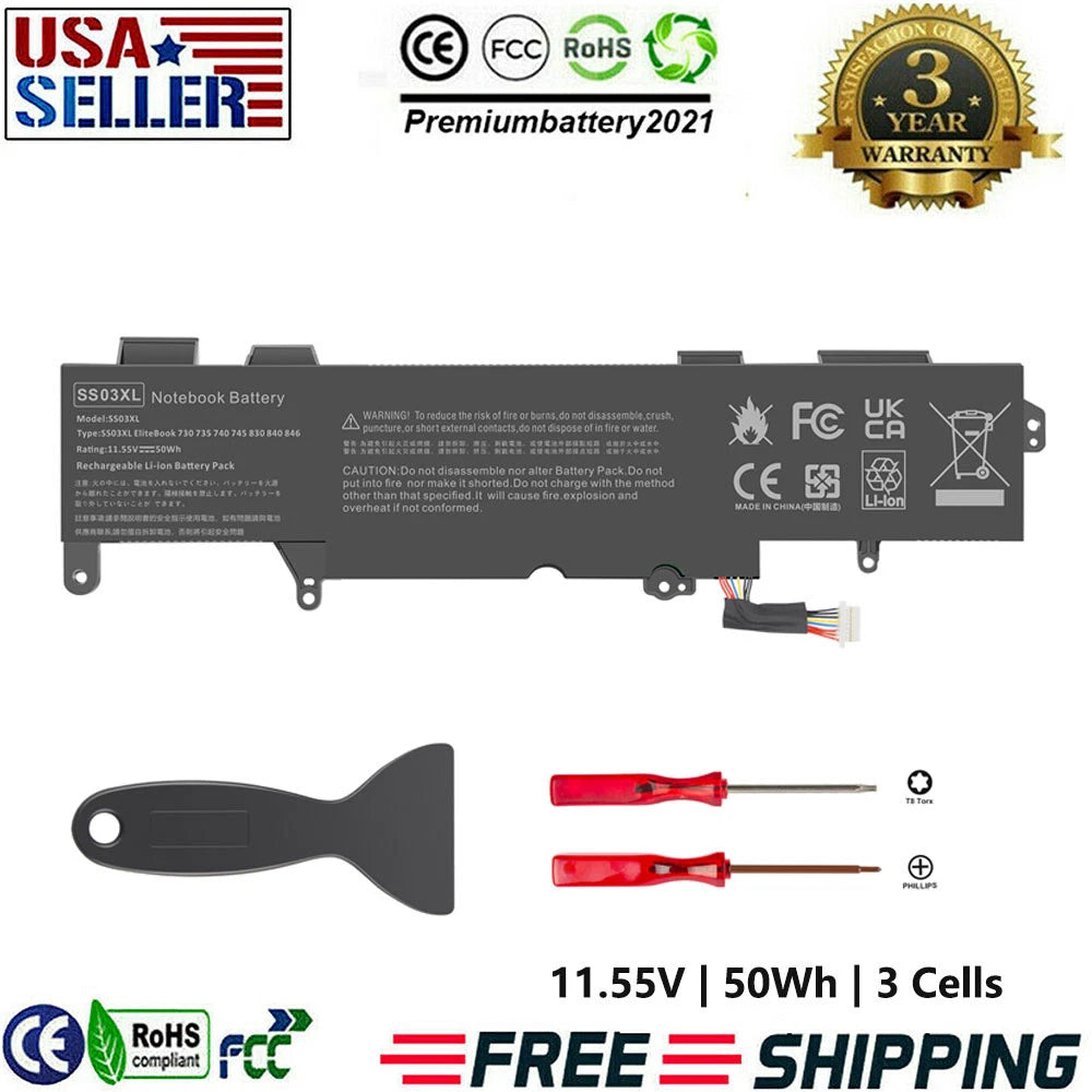 ?SS03XL Laptop Battery for HP EliteBook 840 G5 G6 730 735 740 G5 933321-855 NEW