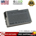 6 Cells Battery for Dell Latitude D520 D500 D600 D610 C1295 Notebook PC