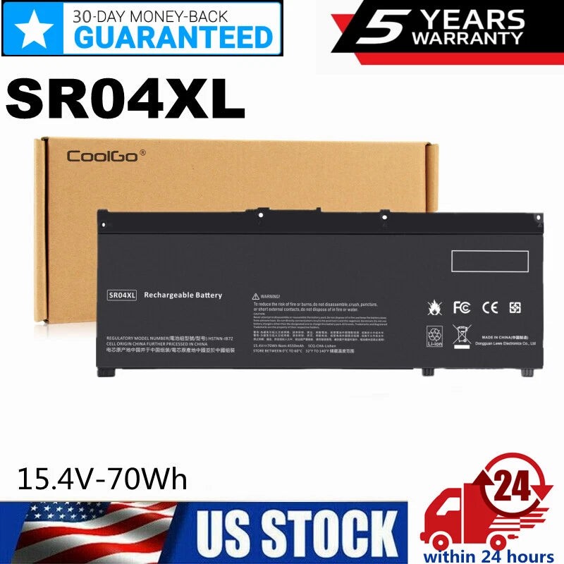 SR04XL Battery For HP Omen 15-CE 15-DC 15-CB HSTNN-DB7W 917678-2B1 917724-855