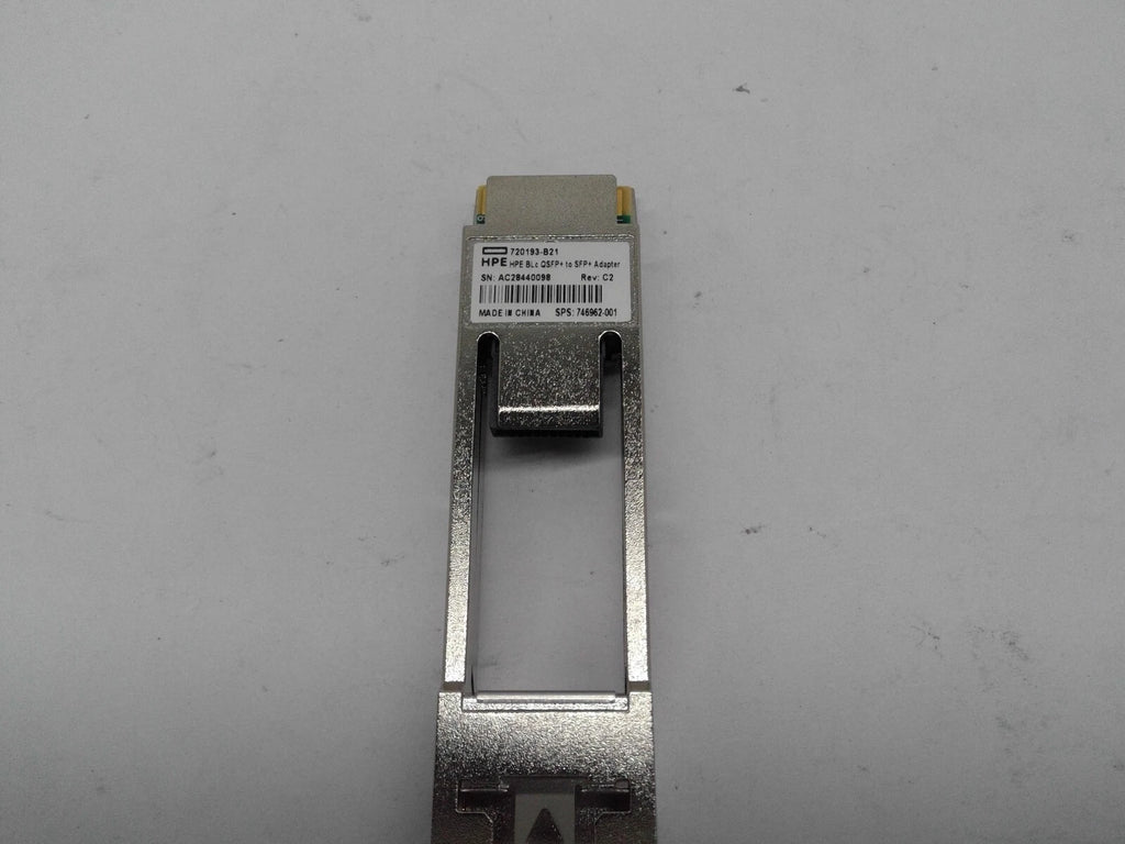 HPE BLC QSFP+ to SFP+ Network Adapter 720193-B21 40GE to 10GE 746962-001
