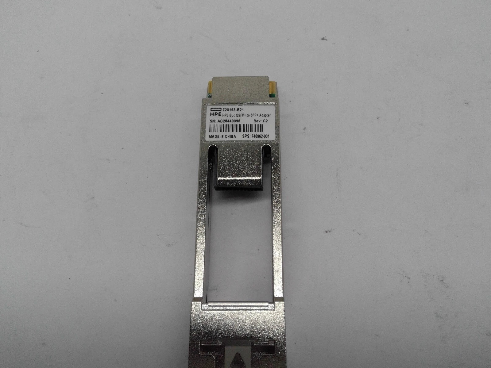 HPE BLC QSFP+ to SFP+ Network Adapter 720193-B21 40GE to 10GE 746962-001