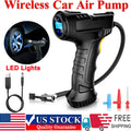 150PSI USB Tire Inflator Pump Car Air Compressor LED Electric Portable Auto 12V