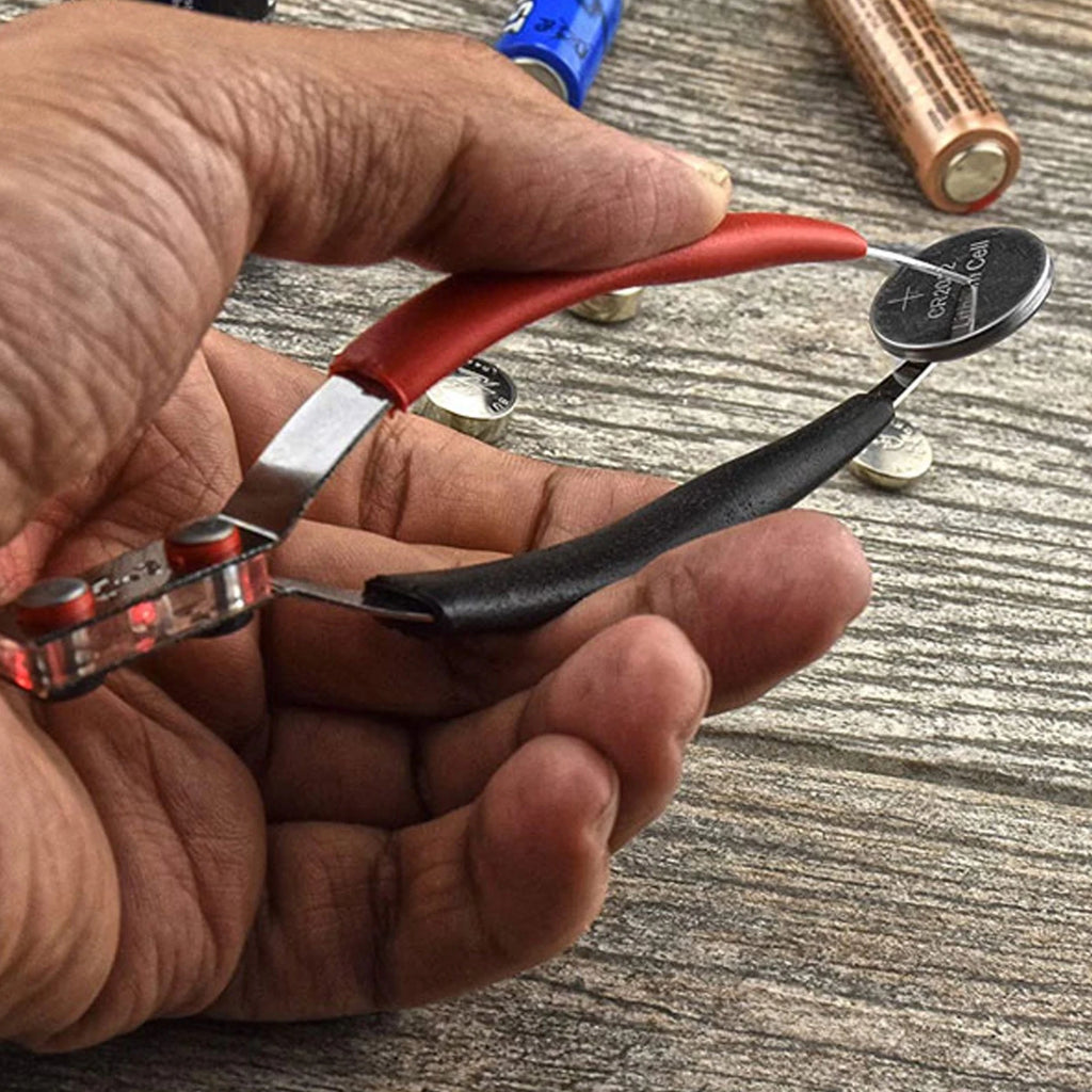 Battery Testing Tweezer, For 1.5V to 3V Batteries