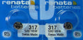 2 Renata Replacement Batteries for Swatch Skin Special