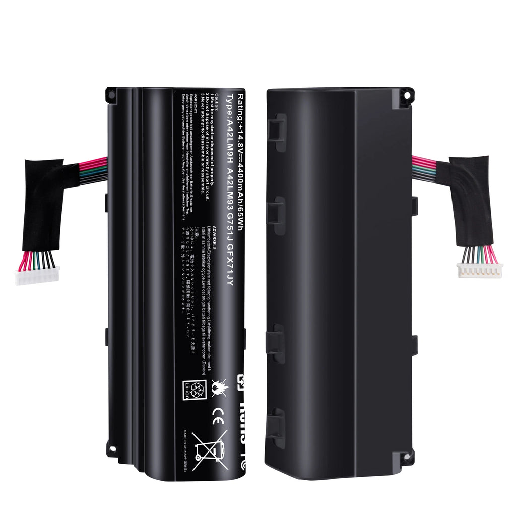 A42N1403 A42LM9H Battery For ASUS G751 G751J G751J-BHI7T25 A42LM93 4ICR19/66-2