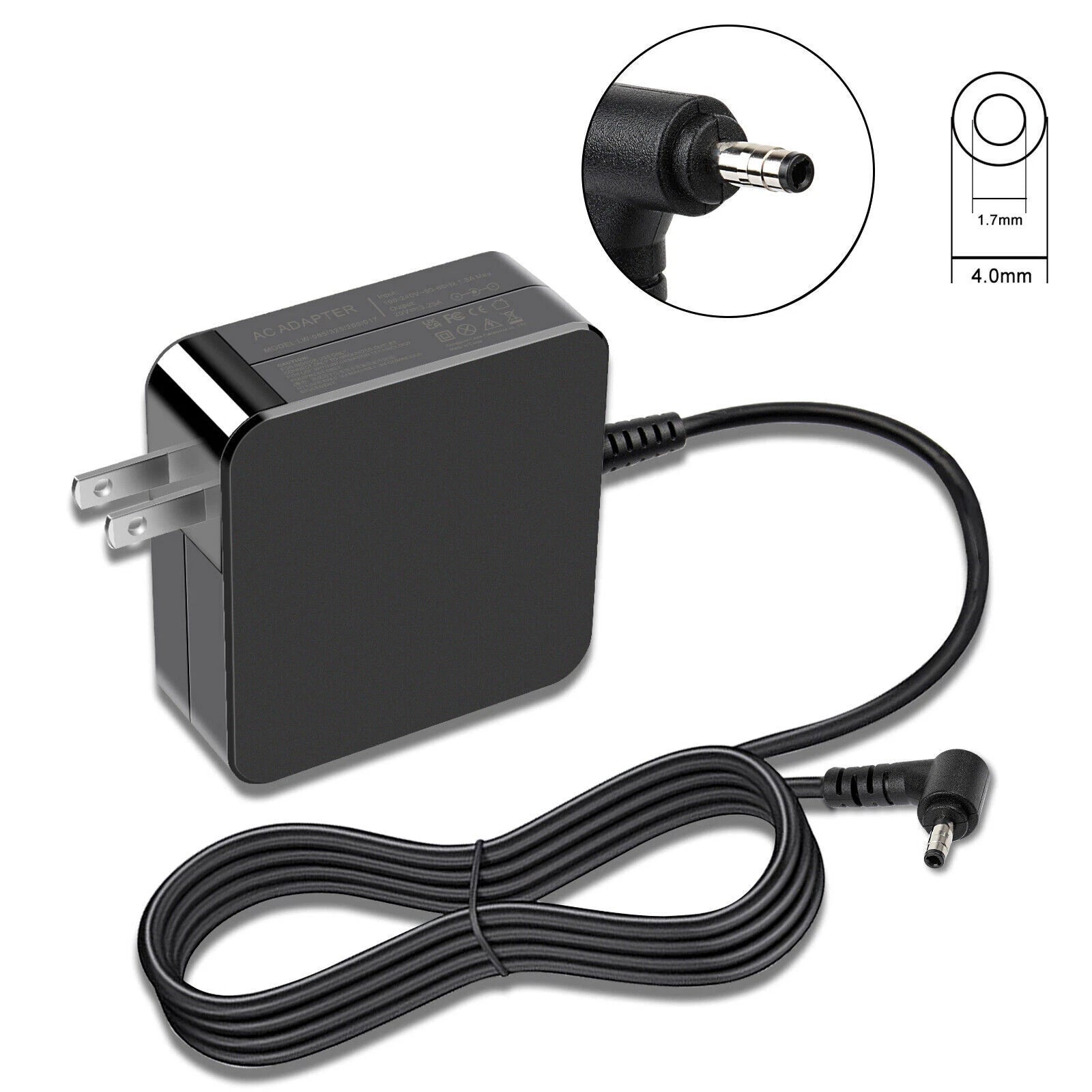 65W Laptop Charger for Lenovo IdeaPad 3 15IIL05 330-14 330-15 330-17 510-15 81MV