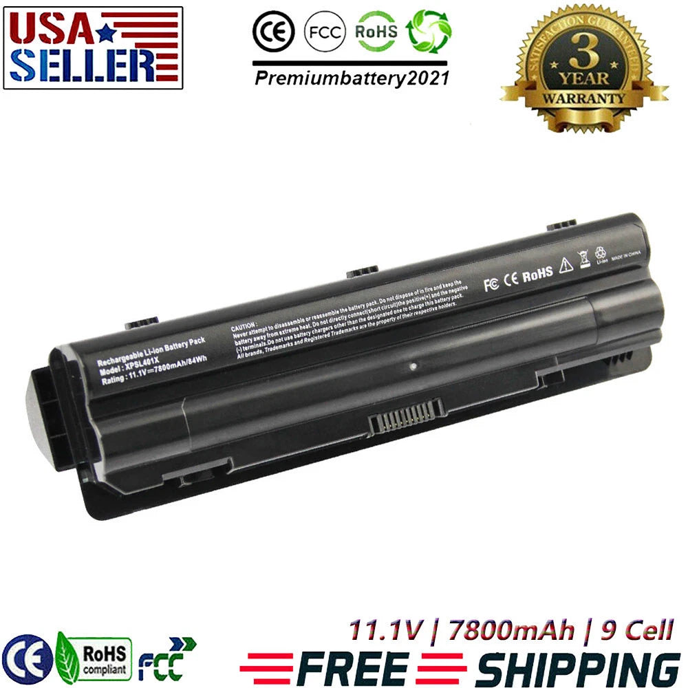 ? JWPHF 9 Cell Battery for Dell XPS 14 15 17 L502x L702x J70W7 R795X 312-1123
