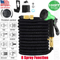 4X Stronger Deluxe Heavy Duty Expandable Flexible Garden Water Hose Pipe 100FT