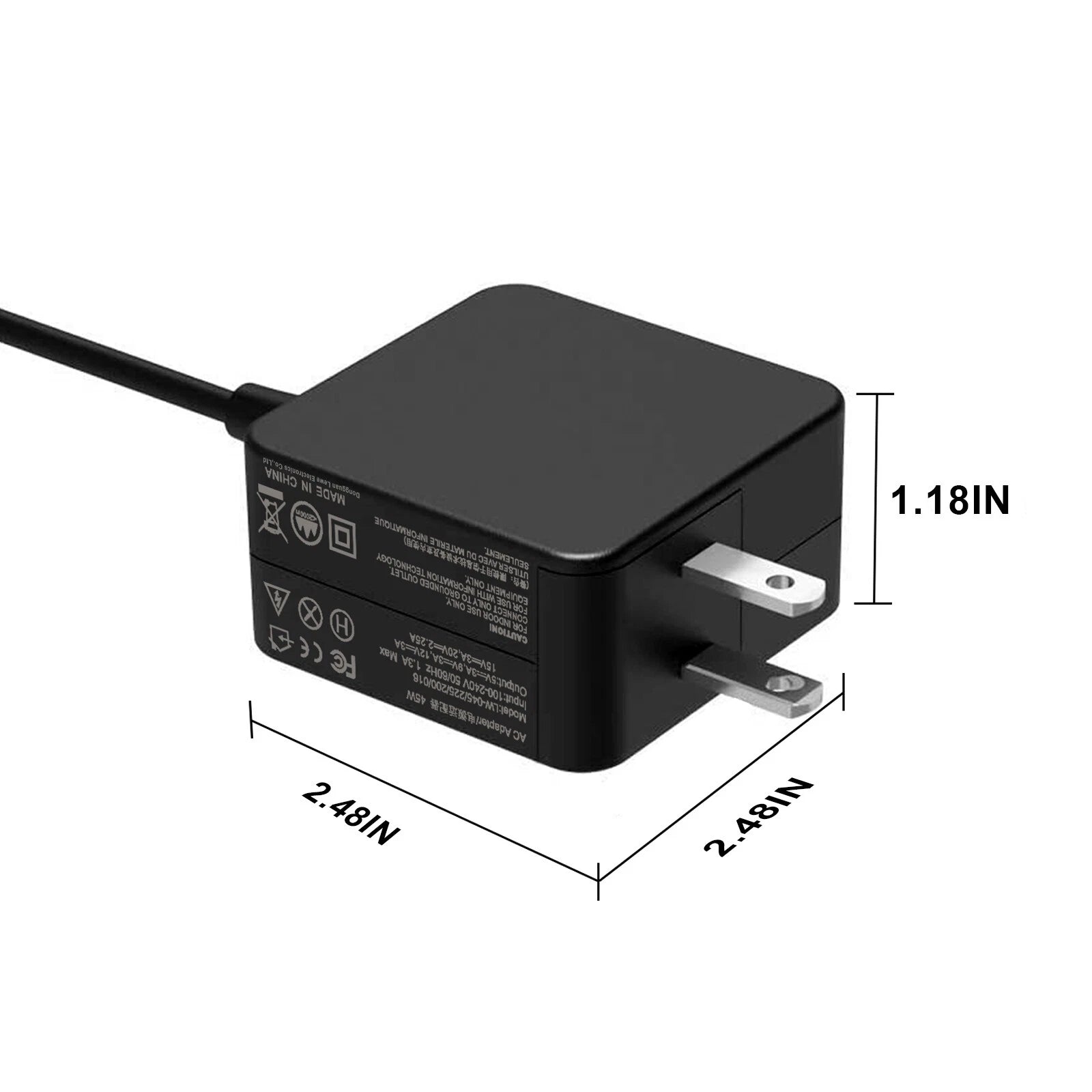 Laptop Charger USB C Type C Adapter for Lenovo Chromebook 100E Yoga 720-13IKBR