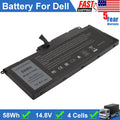 F7HVR Battery for Dell Inspiron 15 7537 17 7737 14 7437 062VNH G4YJM T2T3J NEW