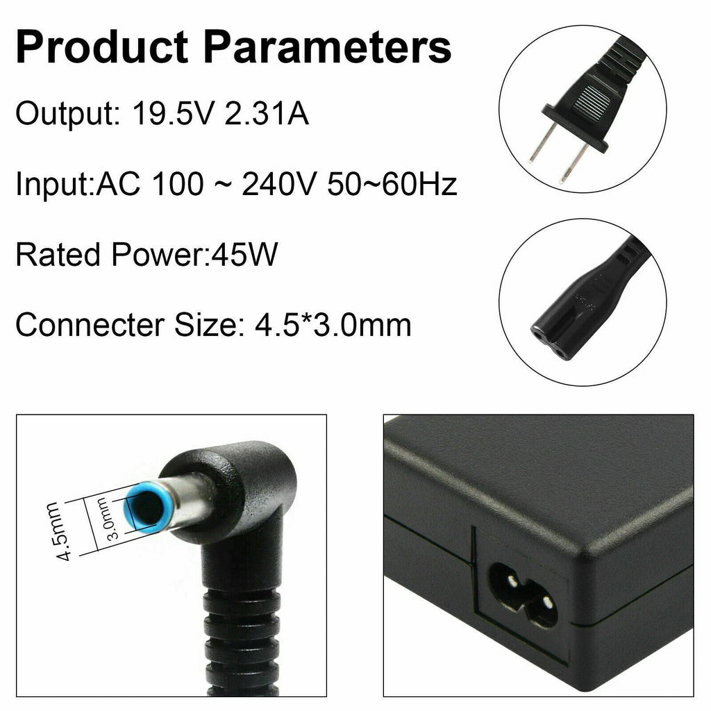 PowerSource Laptop Adapter Charger for HP Stream/Spare 11 13 14 x360 13-c077nr