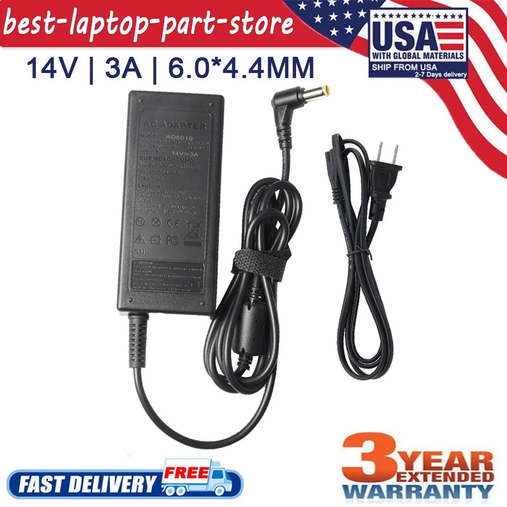 14V AC Adapter Charger for Samsung SyncMaster PX2370 XL2270 23" LED LCD Monitor