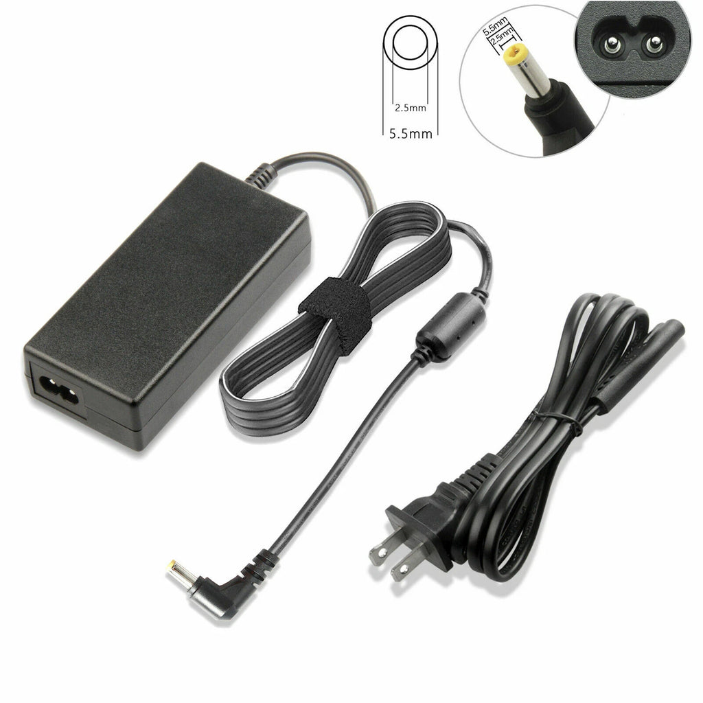 19V 65W AC Adapter Charger Laptop Power Supply For Acer Asus Toshiba Gateway US