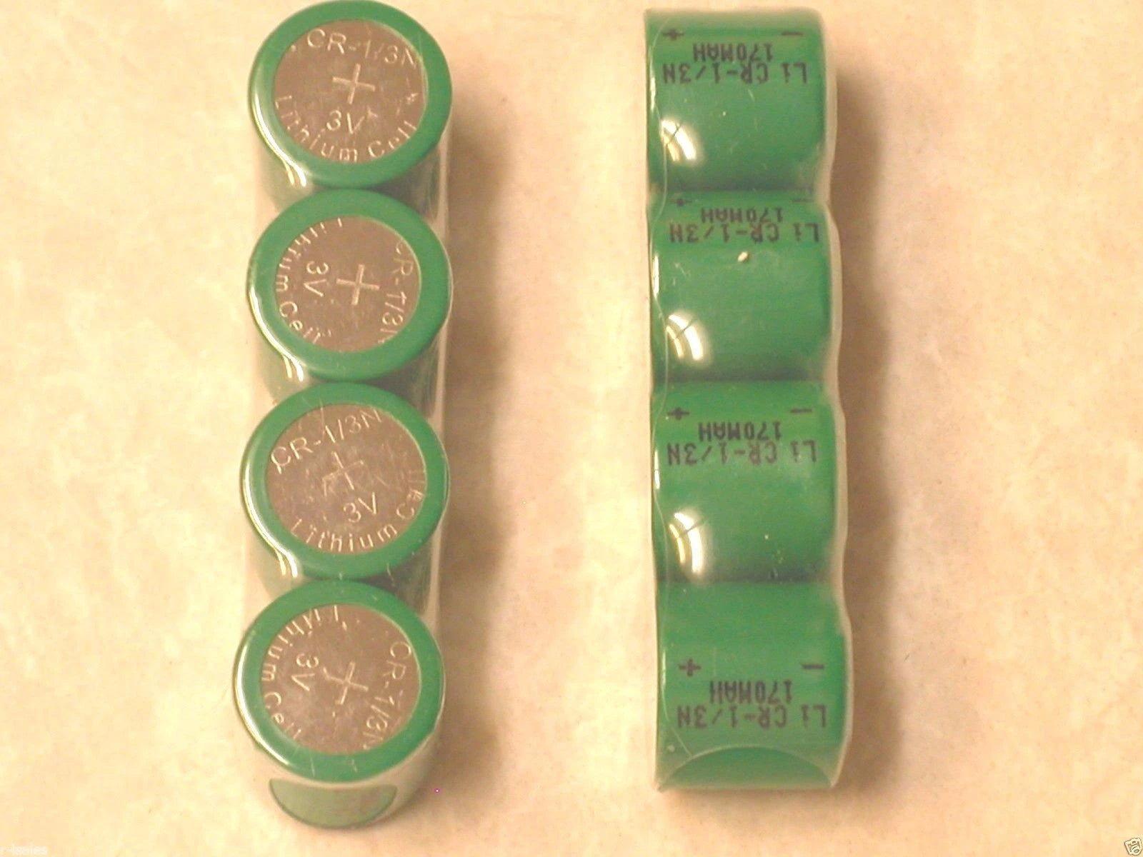 100 pk Eunicell CR1/3N 5008LC DL1/3N K58L 2L76 1/3N LITHIUM BATTERY DOG COLLAR