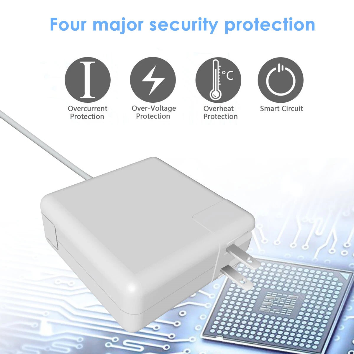 45W Power Adapter L-Tip Connector for Apple Old MacBook Air Charger A1237 A1370