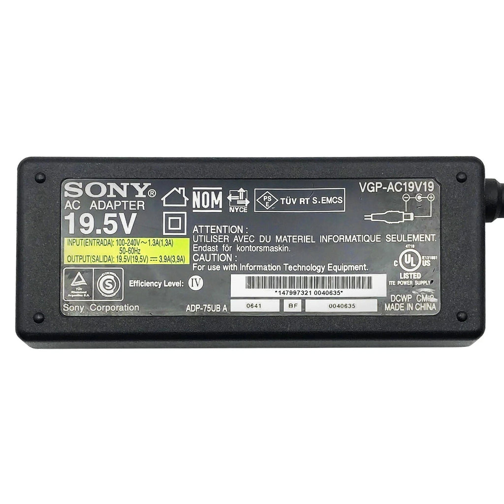NEW Original Sony AC Adapter for VAIO SVT131A11M PCG71511L PCG7134M PCG41213M