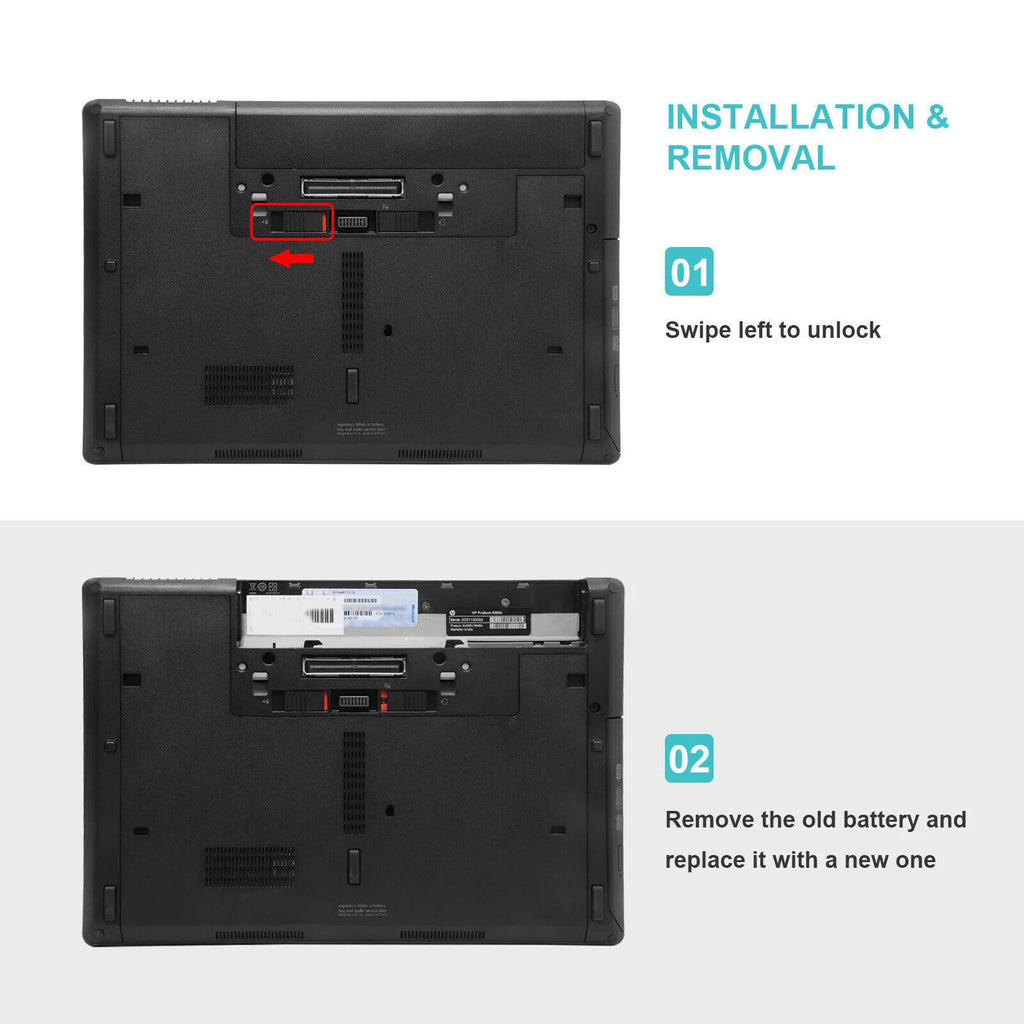 CC06 CC09 Battery for HP ProBook 6360b 6460b 6560b EliteBook 8460p 8460w 8560p