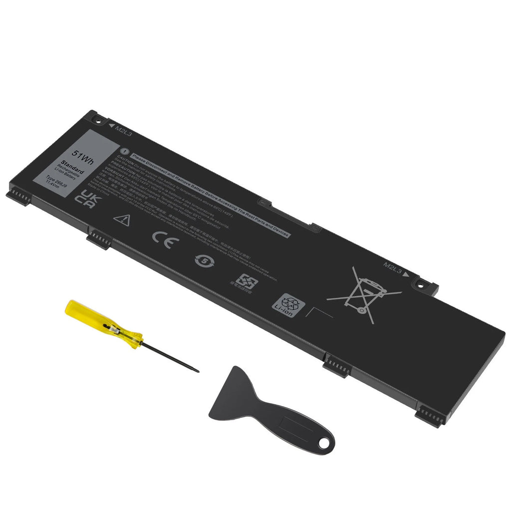 NEW For Dell G3 15 3590 Laptop Battery 51Wh 11.4V M4GWP 266J9 0415CG C9VNH 0PN1V