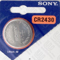 CR 2430 MURATA / SONY LITHIUM BATTERIES (1 piece) 3V Watch Authorized US Seller