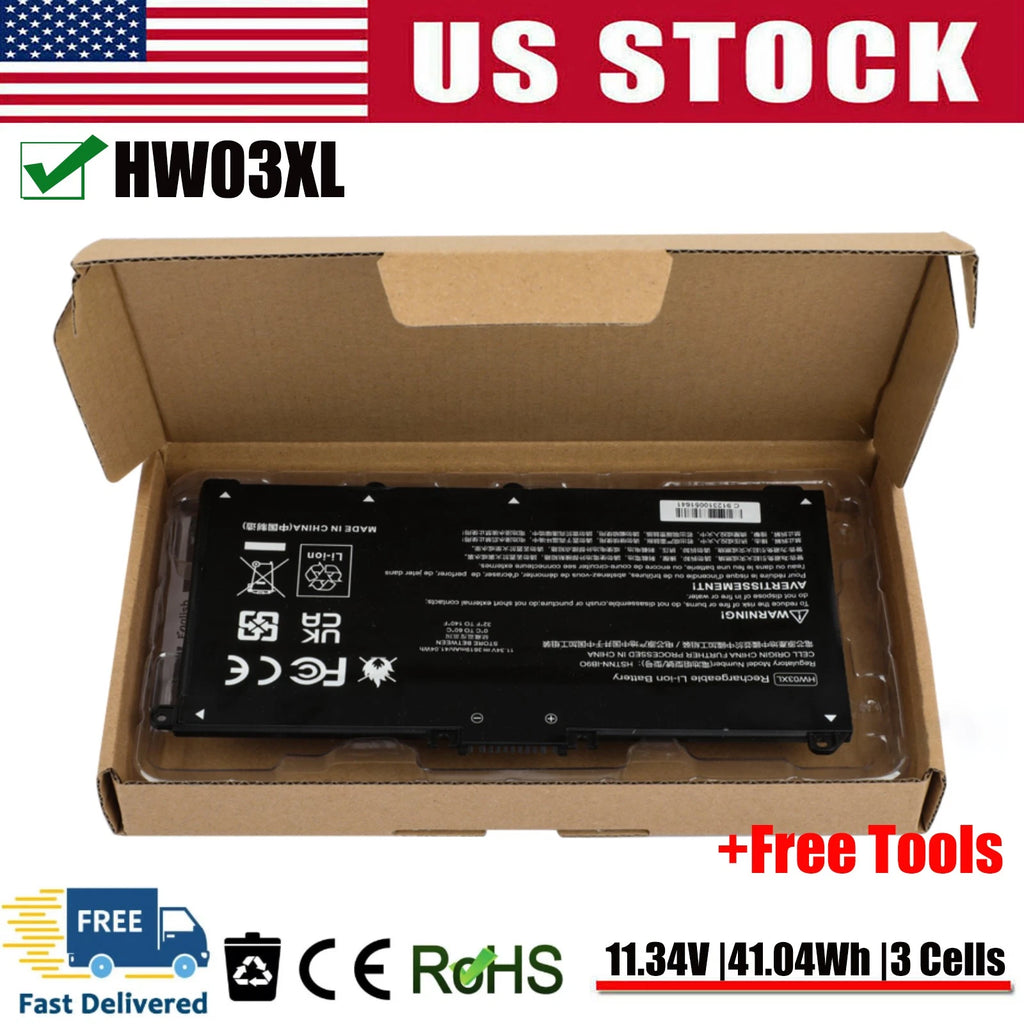 ?HW03XL L97300-005 Battery For HP Pavilion 15-EG 17-CN 17-CP 240 G9,255 G8 G9 US