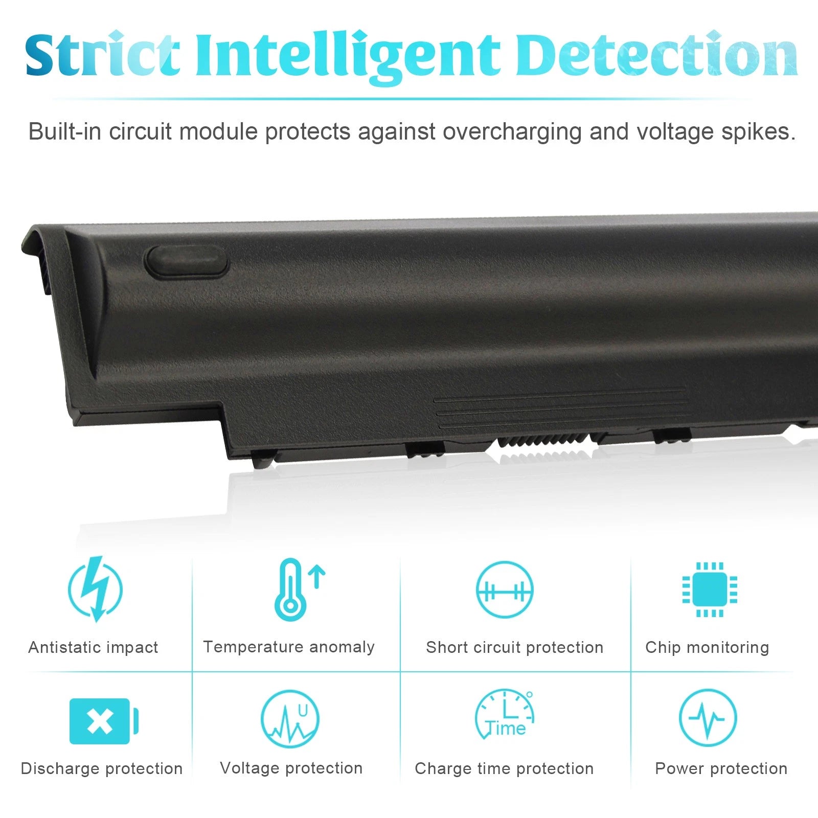 Battery for Dell Inspiron J1KND 04YRJH N3010 N4010 N5010 N7010 N7110 7800mAh 9Ce
