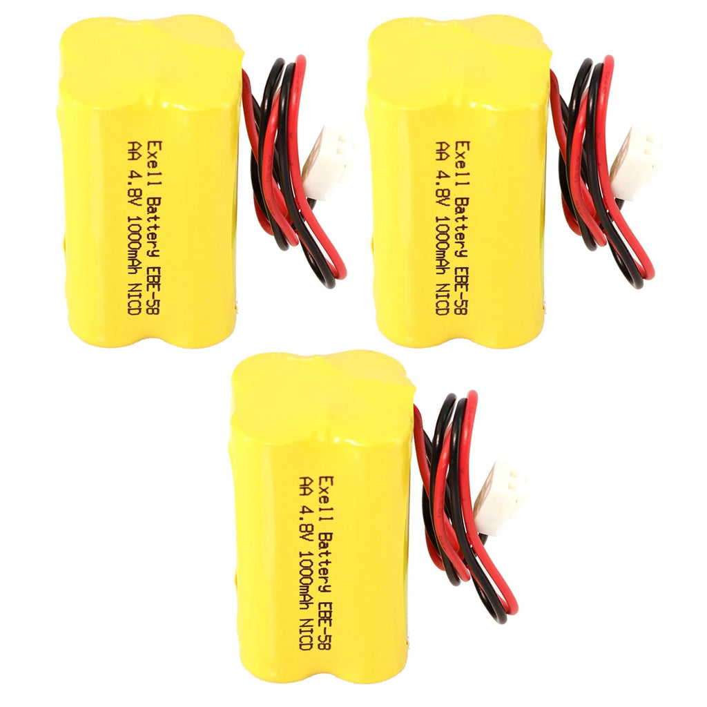 3pc Exit Light Compatible with Battery for ANIC0938 NIC0939