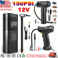 Electric Car Tire Pump Inflator Auto Air Compressor Digital Portable 150PSI 12V