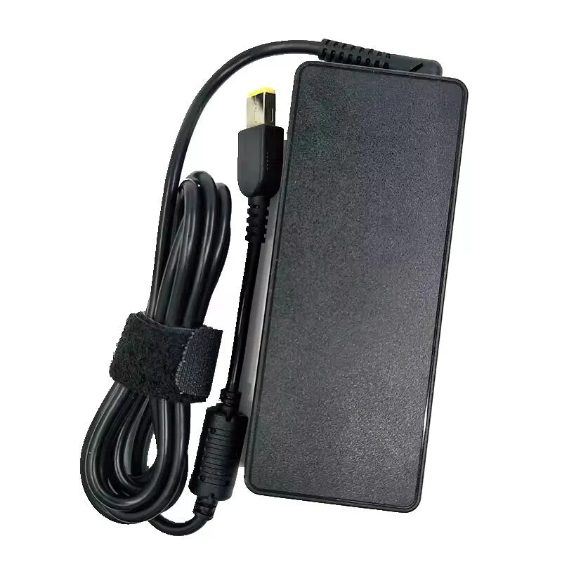 AC Adapter 90W 20V 4.5A Laptop Charger for Lenovo ThinkPad X1 Carbon Square Tip