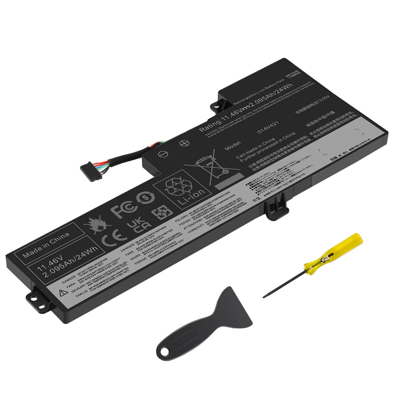 ??LOT OF 01AV421 Battery For Lenovo T470 T480 A475 01AV419 01AV420 01AV489 24Wh