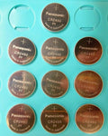 10 NEW PANASONIC CR2450 CR 2450 3v lithium battery EXPIRE 2024