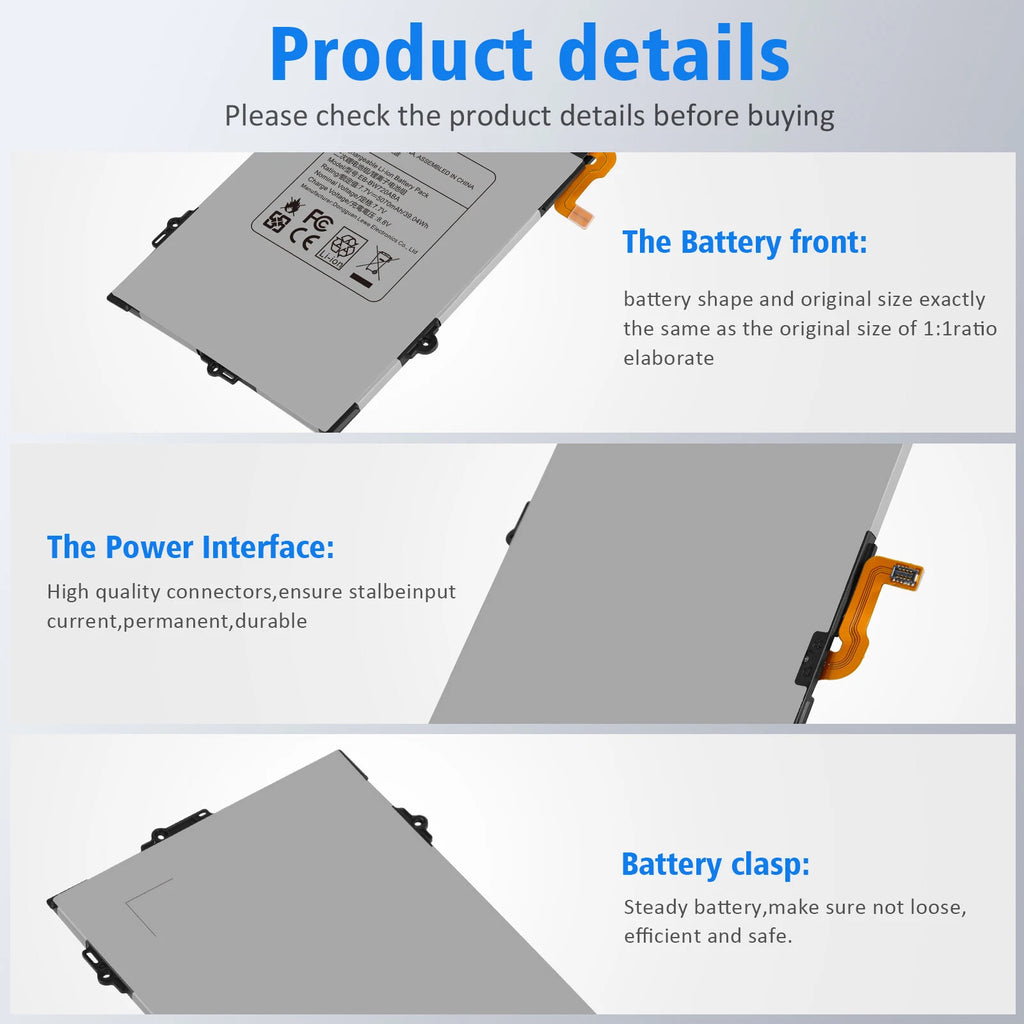 Battery For Samsung Chromebook Titan V2 XE520QAB XE521QA XE350XBA Galaxy SM-W720
