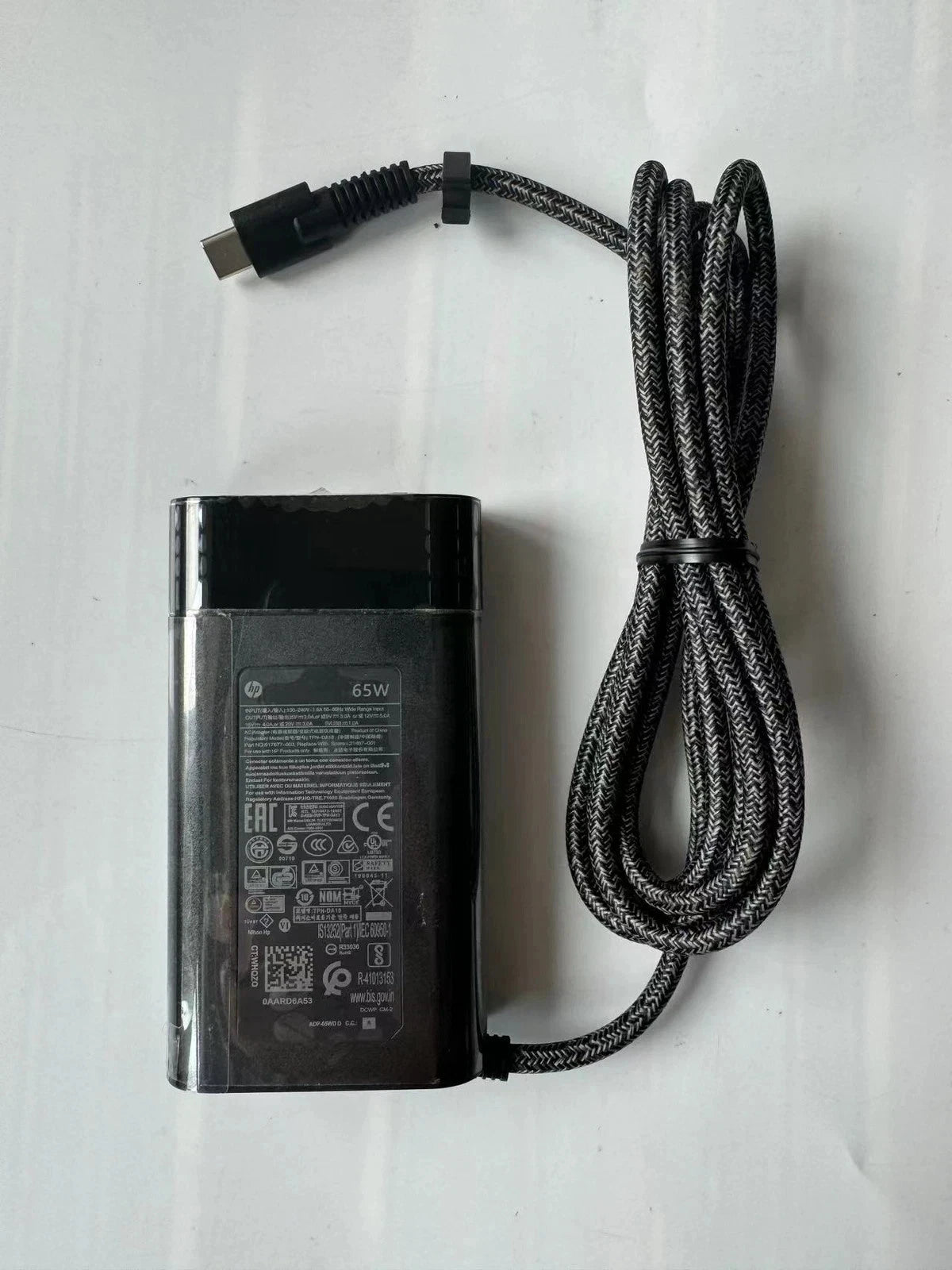 Genuine 65W HP USB C Type C AC Adapter Charger For ENVY 15-EW0013DX 13-bf0013dx