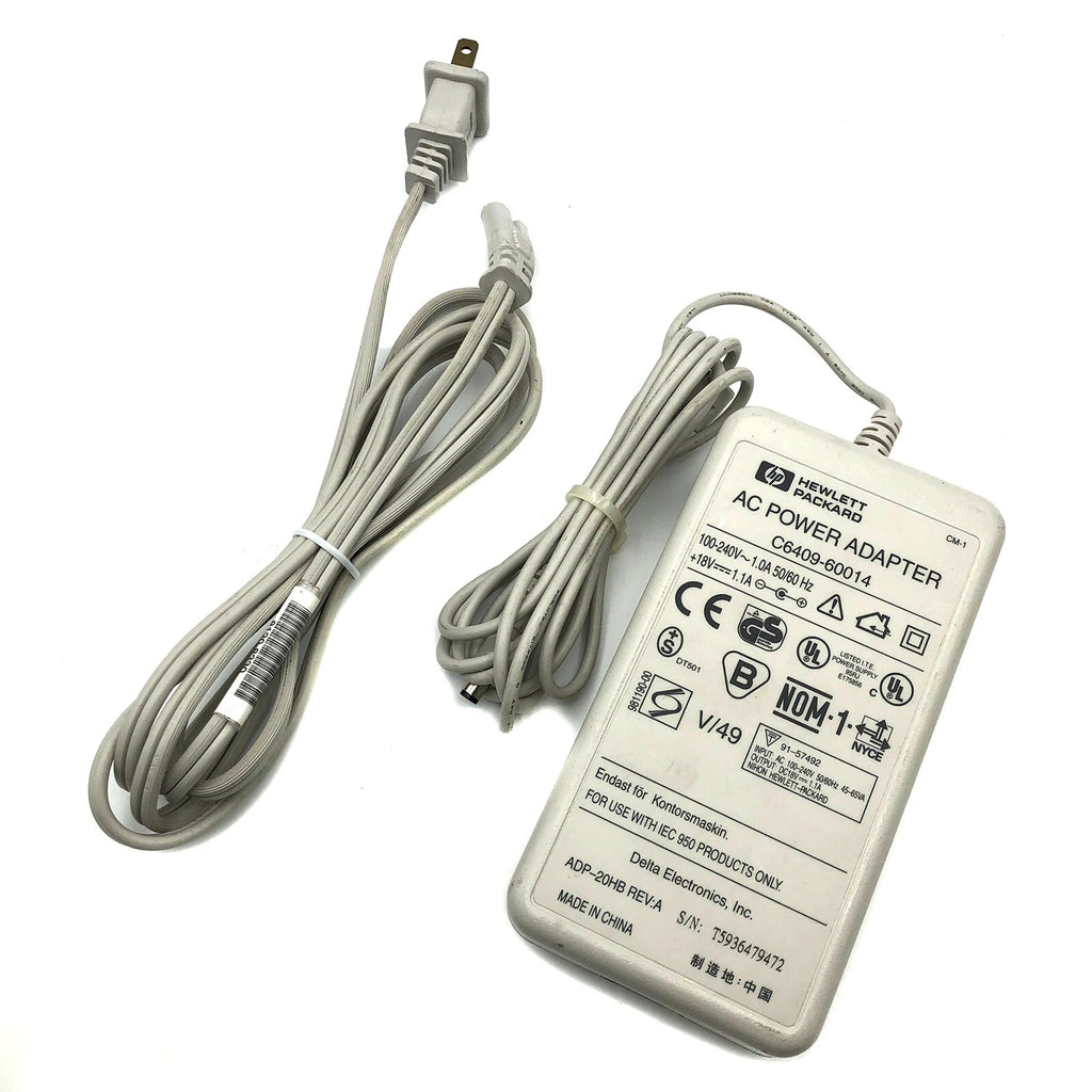 NEW Original HP AC Adapter 18V 1.1A C6409-60014 P/N ADP-20HB REV:A Power Supply