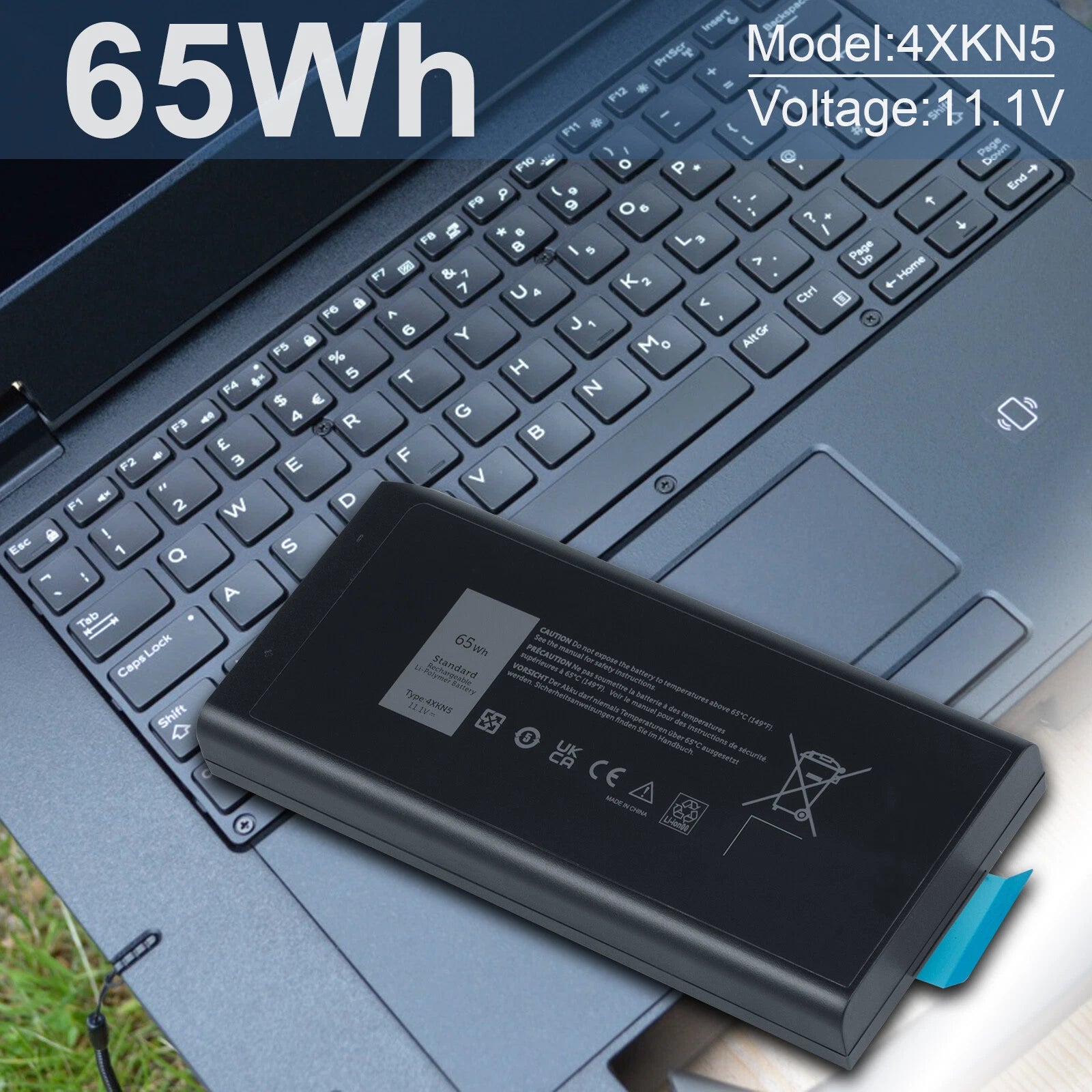 ?Lot 20 4XKN5 CJ2K1 Battery for Dell Latitude 5404 7404 5414 7414 Rugged Extreme