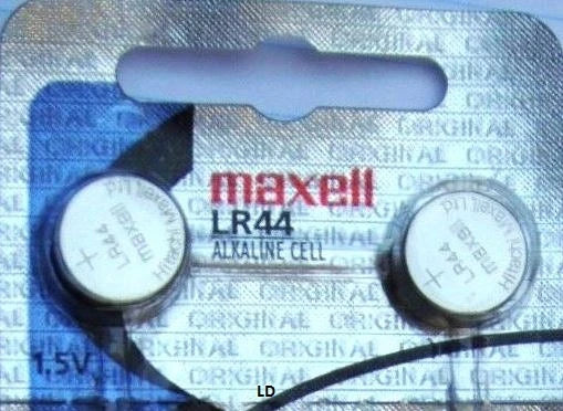 LR44 Maxell (10 piece) LR44 MAXELL A76 L1154 AG13 357 New Alkaline Battery