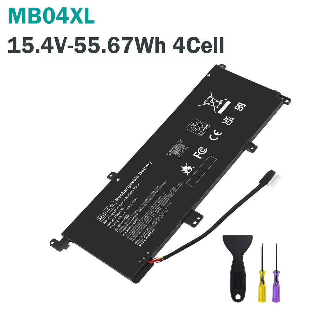 Battery MB04XL For HP ENVY X360 M6-AQ103DX 15-AQ 15-AR 844204-855 TPN-W120