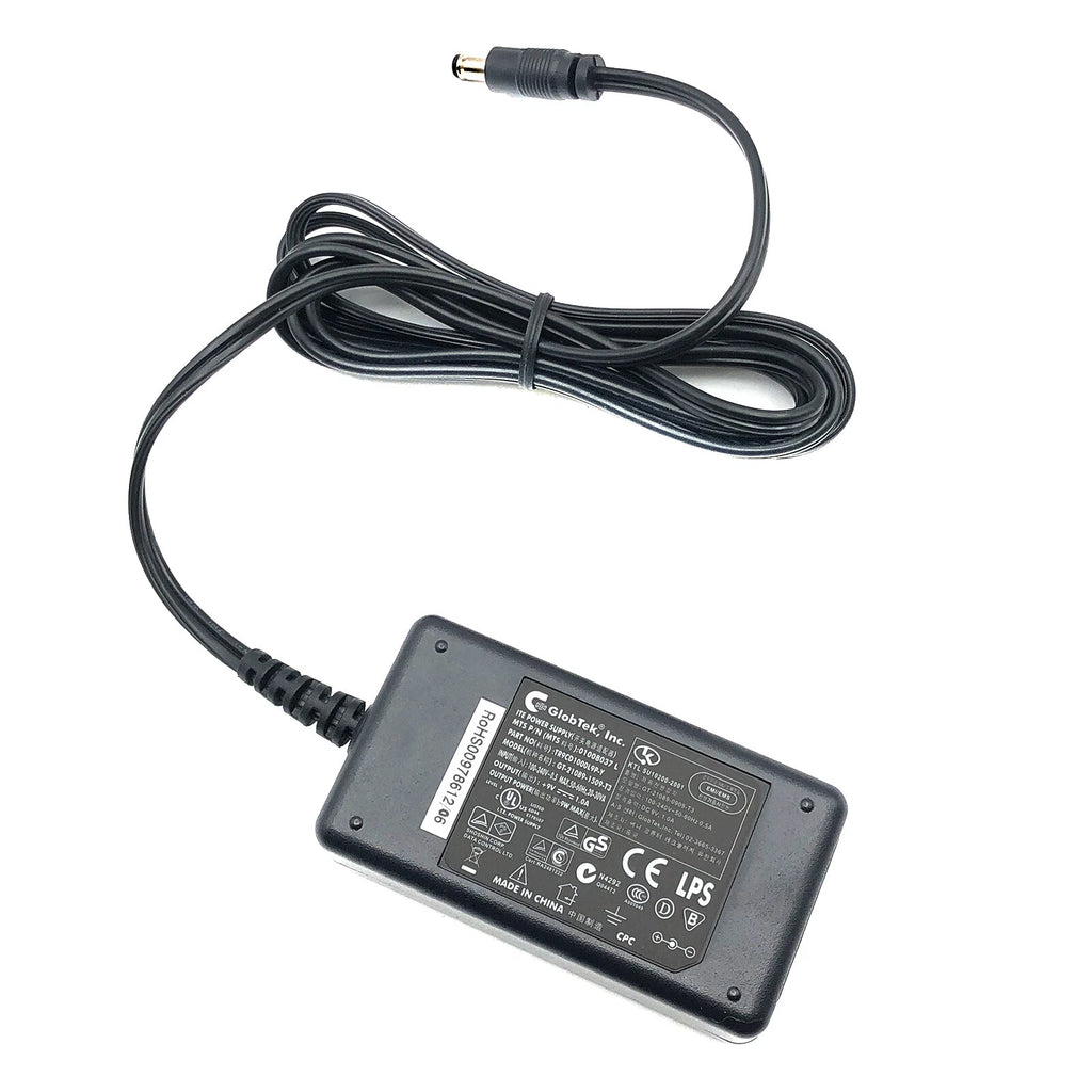 NEW Genuine GlobTek GT-21089-1509-T3 AC Adapter 9V 1.0A Power Supply